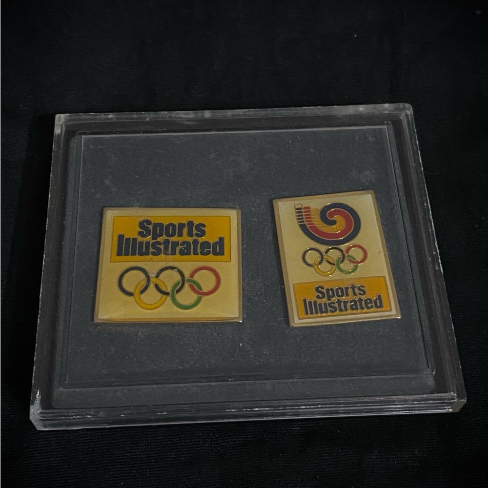 Sports illustrated Olympic games pin set / 1988